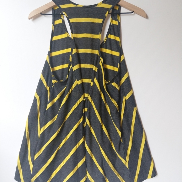 Charming Charlie Hi-Lo racerback tank, Size L - Picture 2 of 7